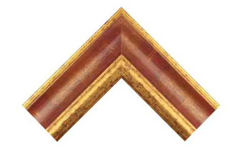 Ramă auriu - roșu 006-F33H